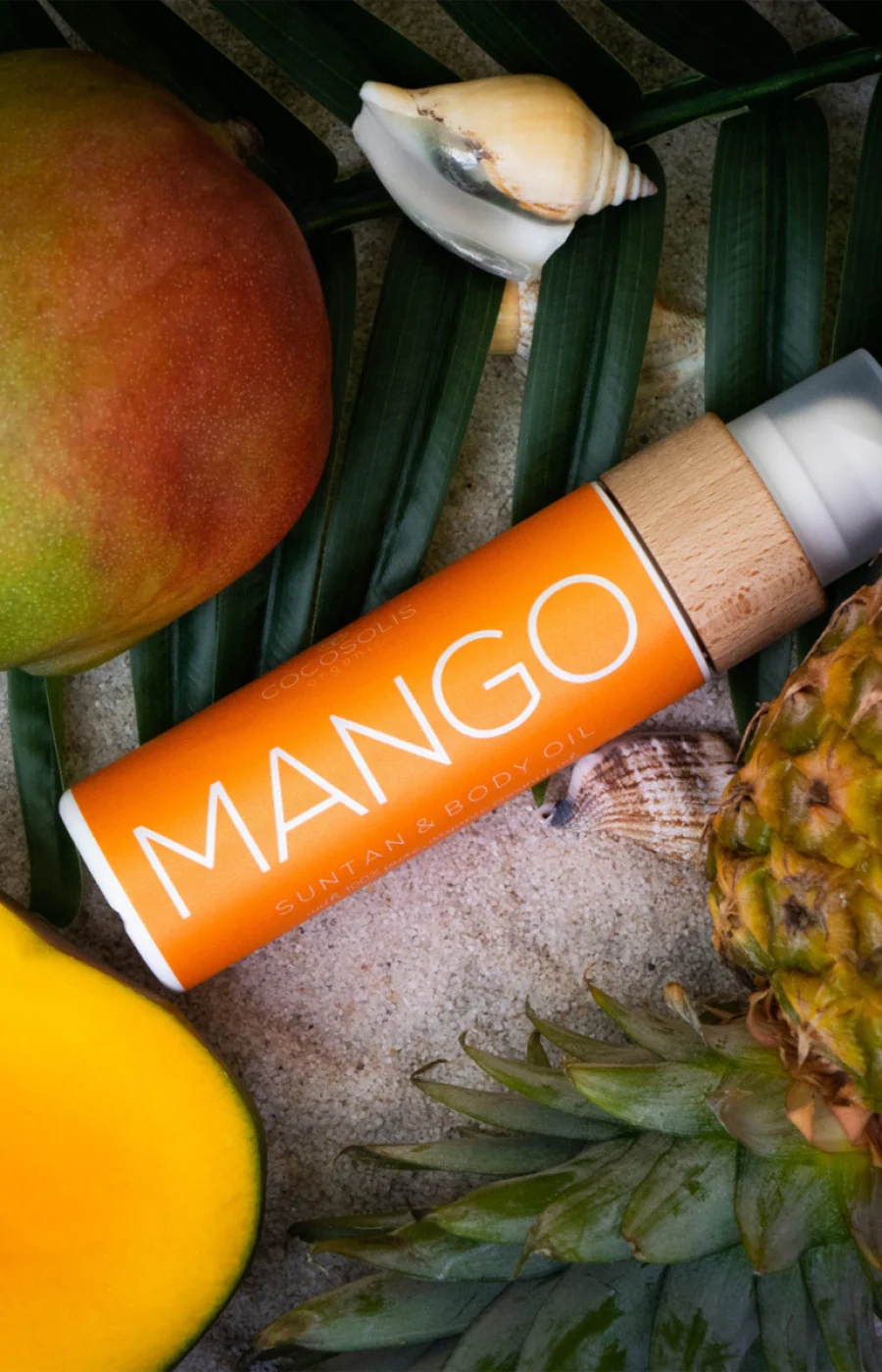 Huile de bronzage naturelle - Mangue - Visage & corps - 110 ml - Image 3