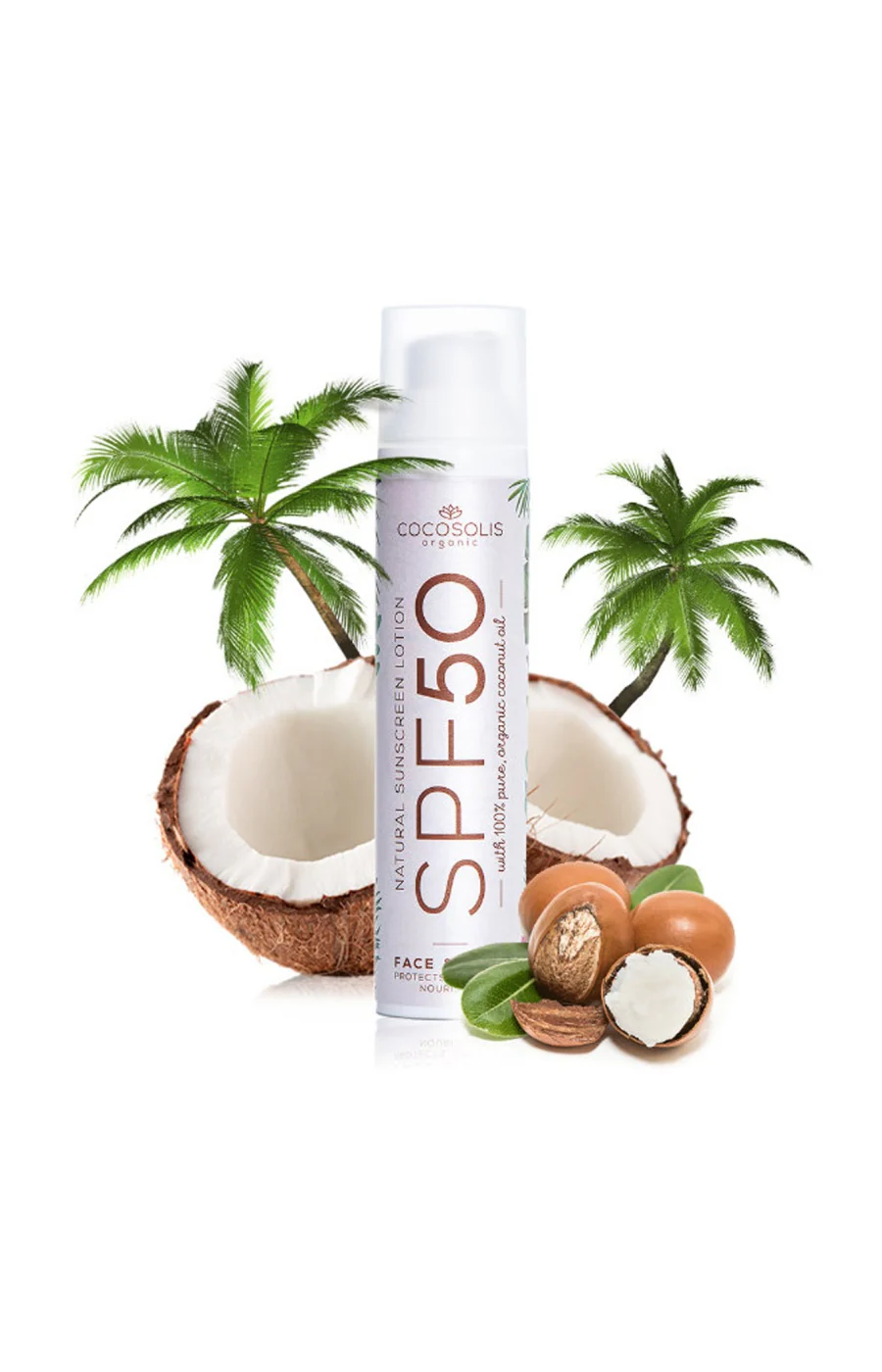Lotion solaire SPF 50 naturelle - Oxyde de zinc & beurre de karité - Visage & corps - 100 ml - Image 2