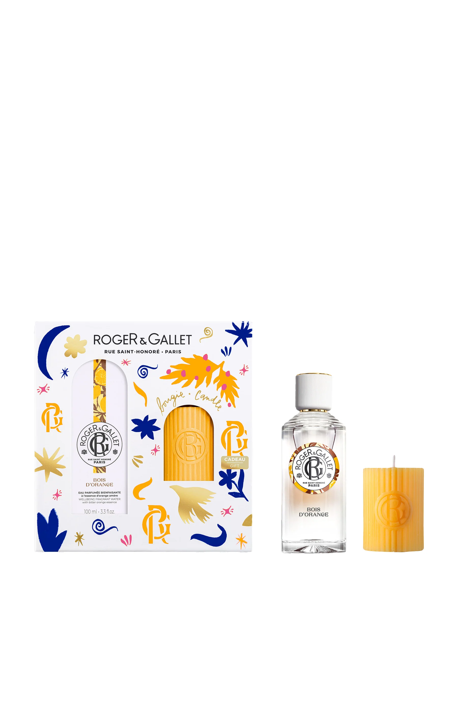 Coffret parfumé - Bois d'orange - Eau de parfum & bougie - Image 2