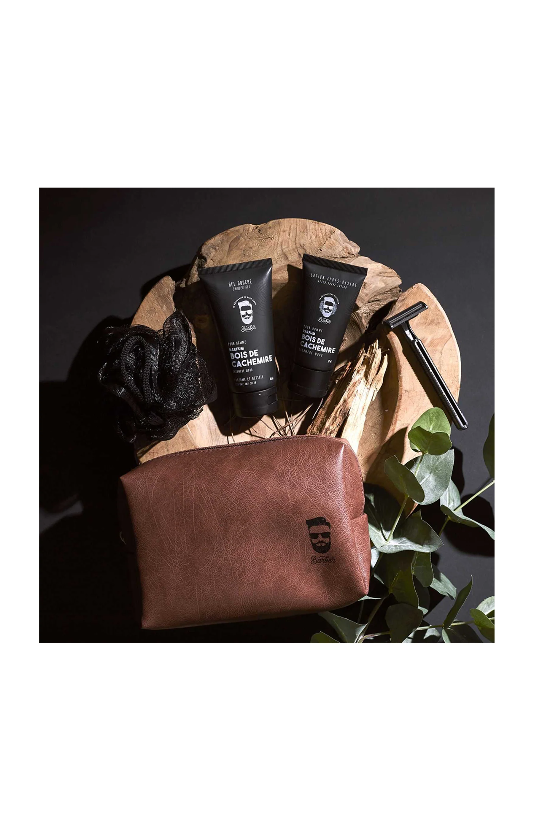 Coffret soins  - Bois de cachemire - Corps - Homme - 5 produits - Image 2