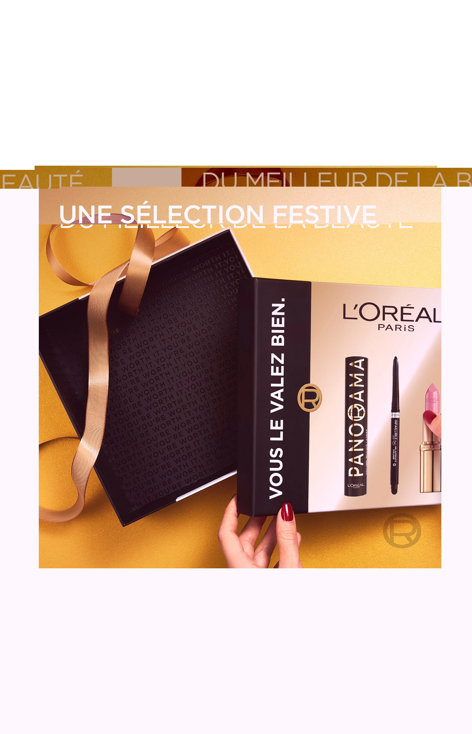 Coffret mascara, eyeliner & rouge à lèvres - 3 produits - Image 4