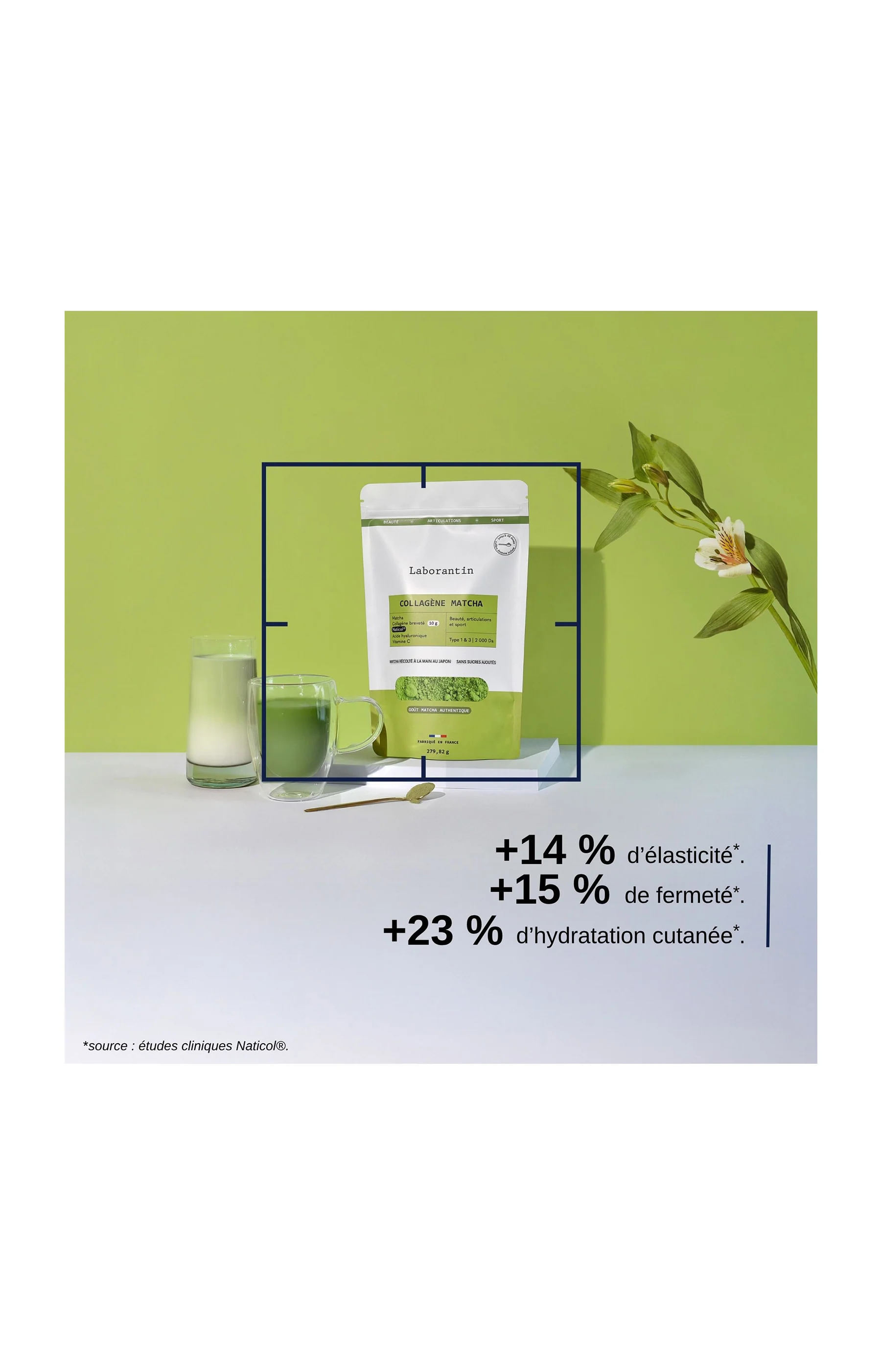 Collagène Matcha en poudre - 279 g - Image 2