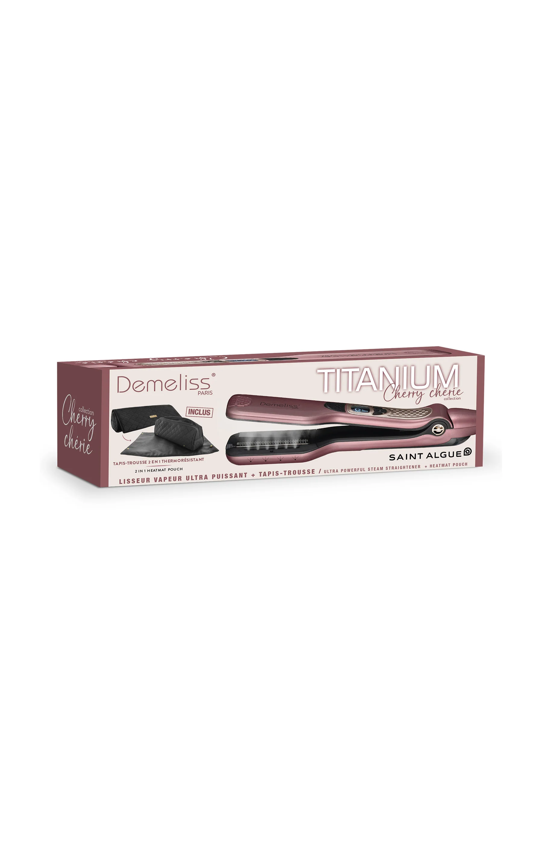 Lisseur vapeur 230°C - Cherry Chérie