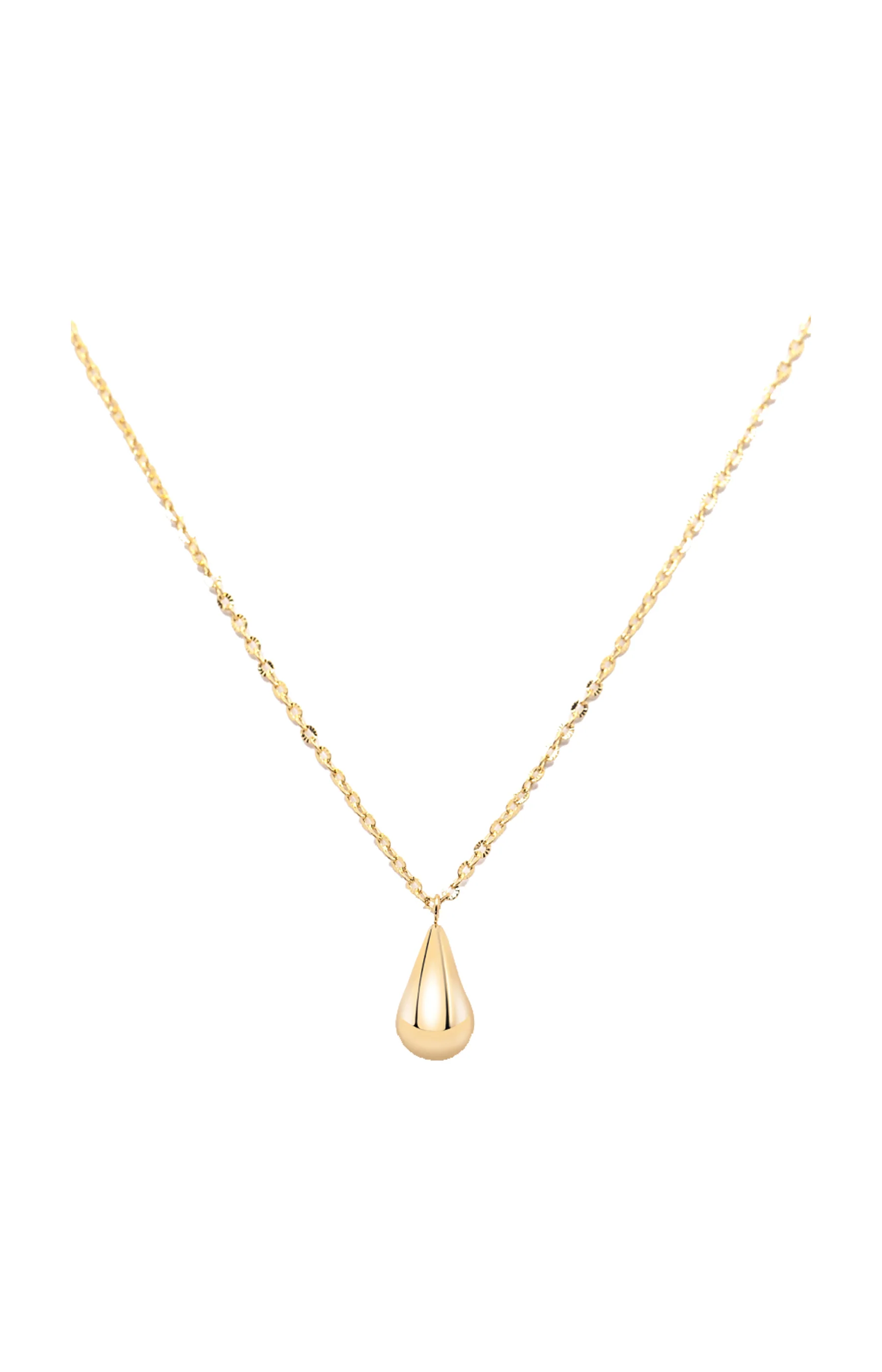 Collier Julienne - Acier inoxydable - Doré