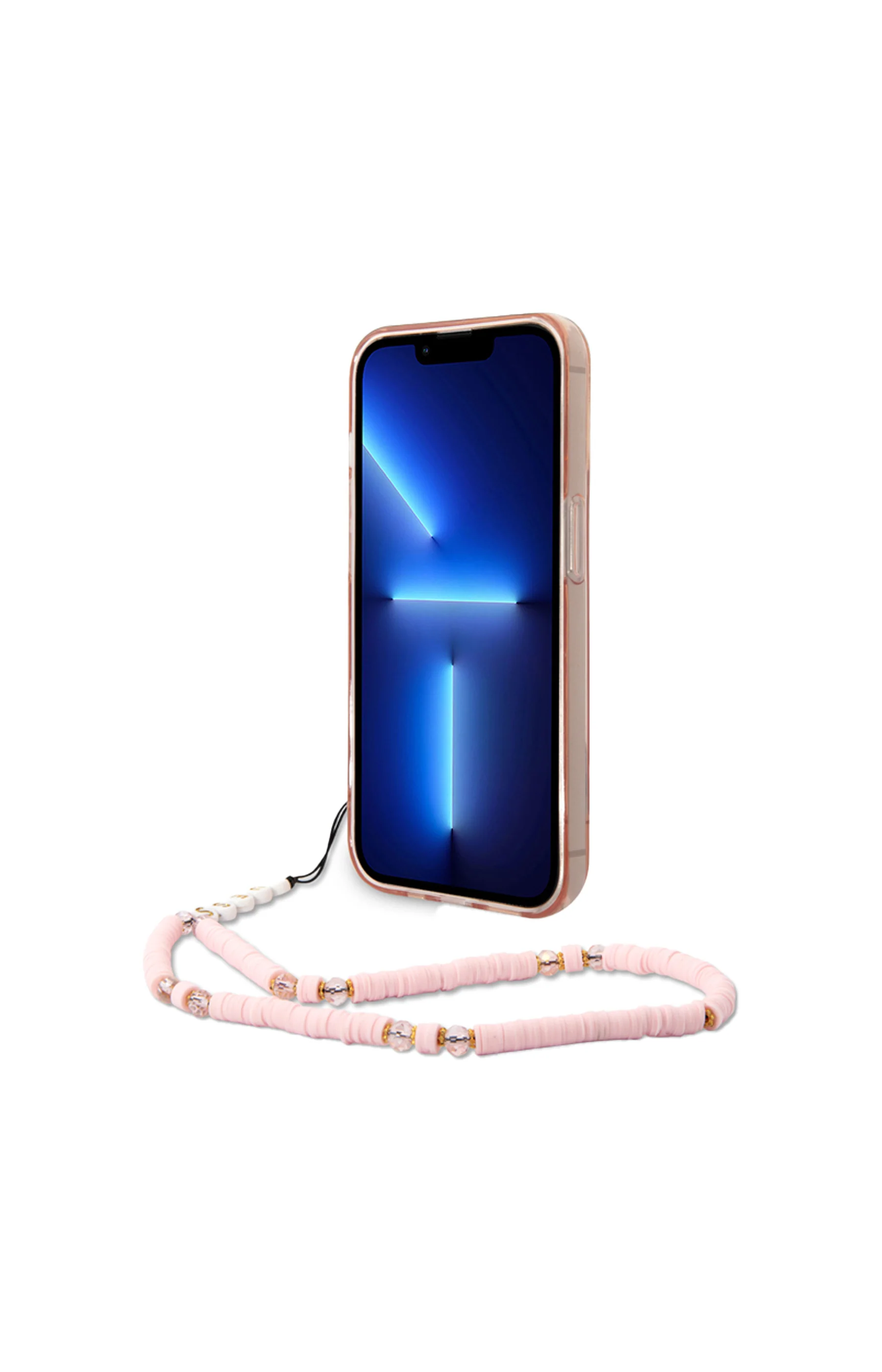 Coque de protection & cordon Guess - Iphone 14 Pro Max - Rose - Image 2