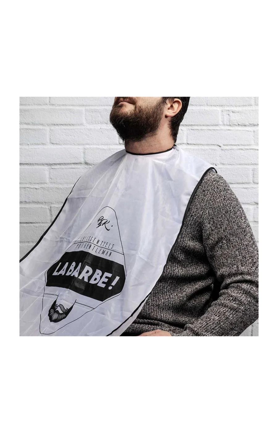 Tablier à barbe avec fixations - Image 2