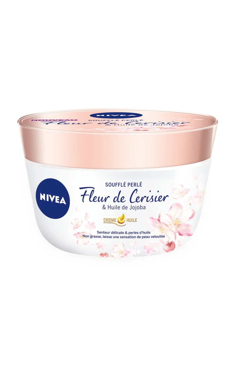 Crème-huile corps veloutée - Fleur de cerisier & huile de jojoba - 2 x 200 ml