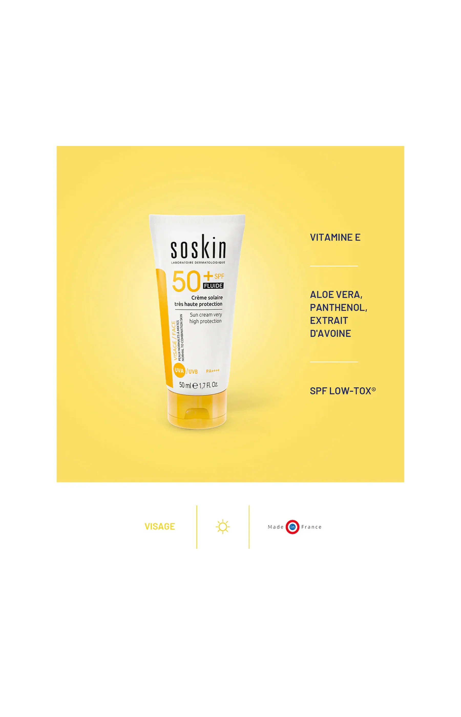 Crème solaire très haute protection fluide SPF50+ - 50 ml - Image 5