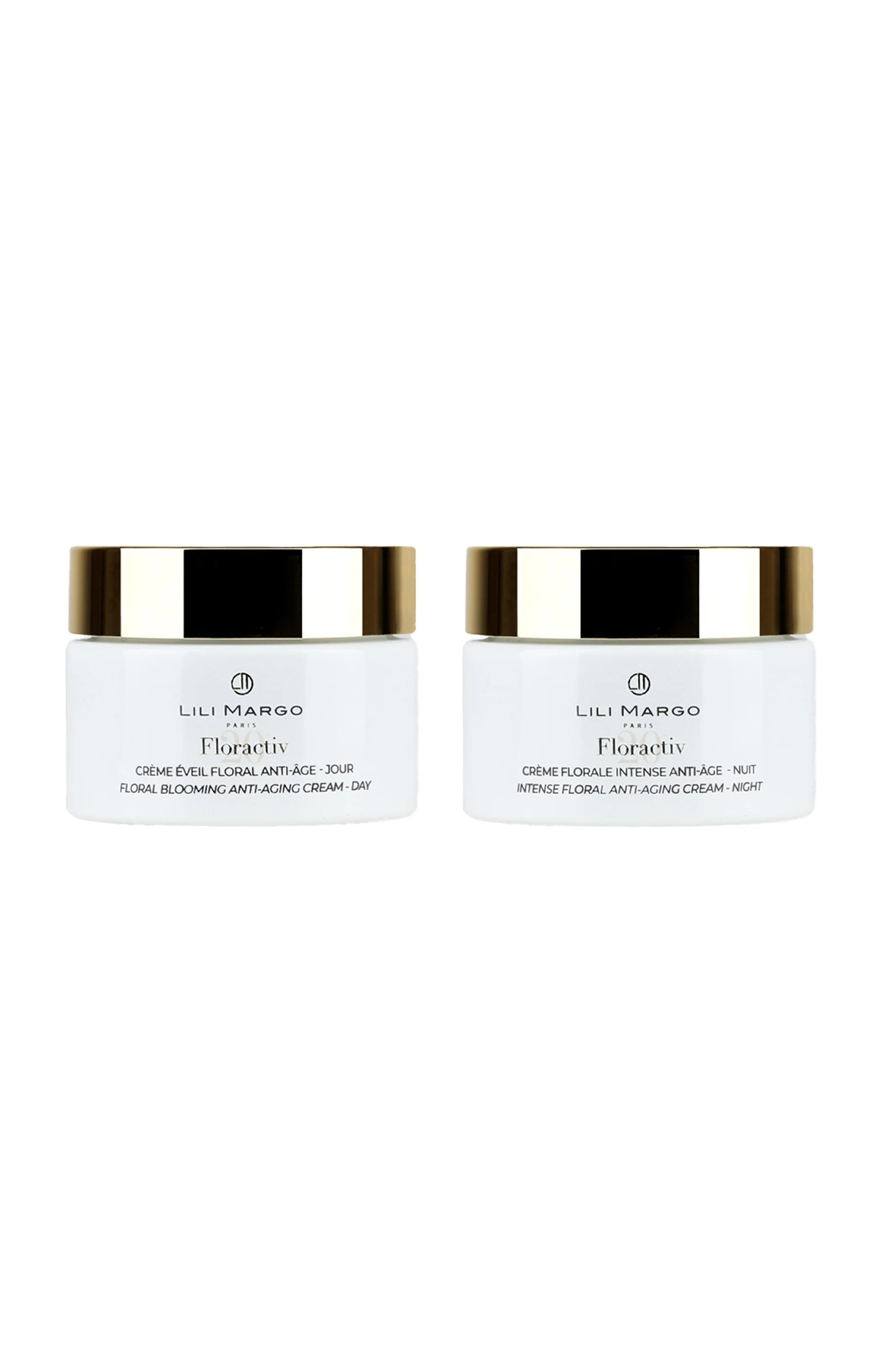 Crèmes jour & nuit anti-âge - Floractiv - Visage - 2 x 50 ml