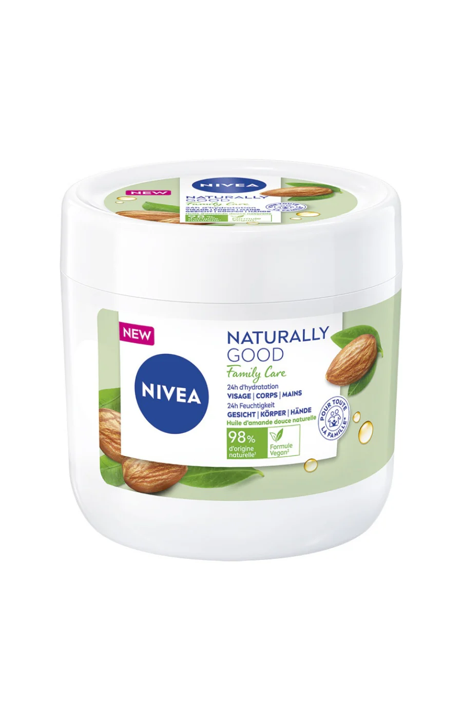 Crèmes multiusages - Naturally Good - Visage, corps & mains - 2 x 450 ml