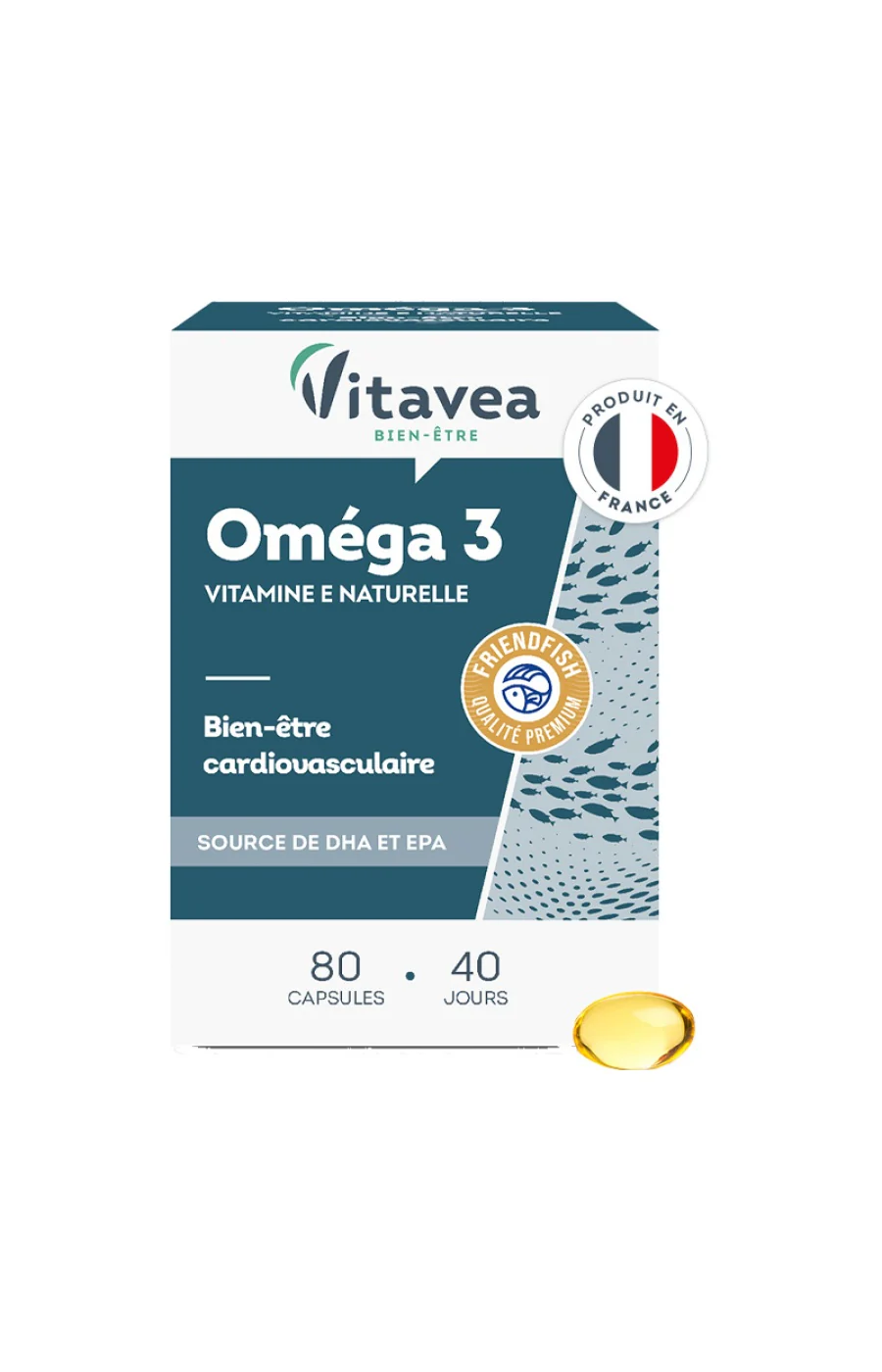 Cure bien-être cardiovasculaire - Oméga 3 & vitamine E - 120 jours