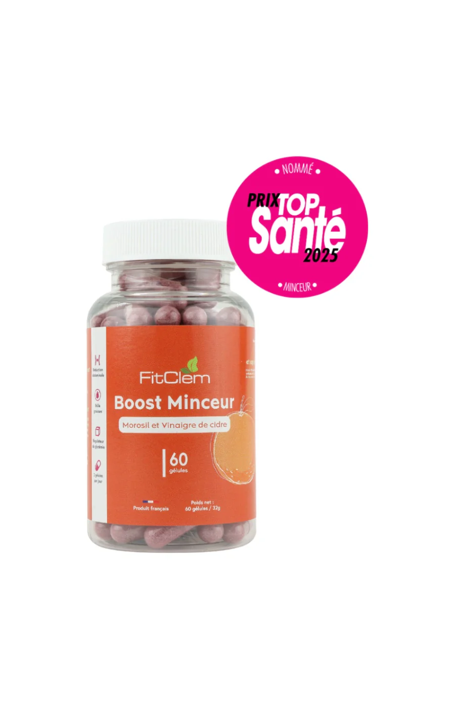 Cure boost minceur - Morosil & vinaigre de cidre - 3 mois