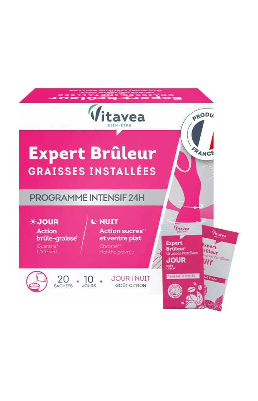 Cure brûle-graisse - Programme intensif jour/nuit - 1 mois