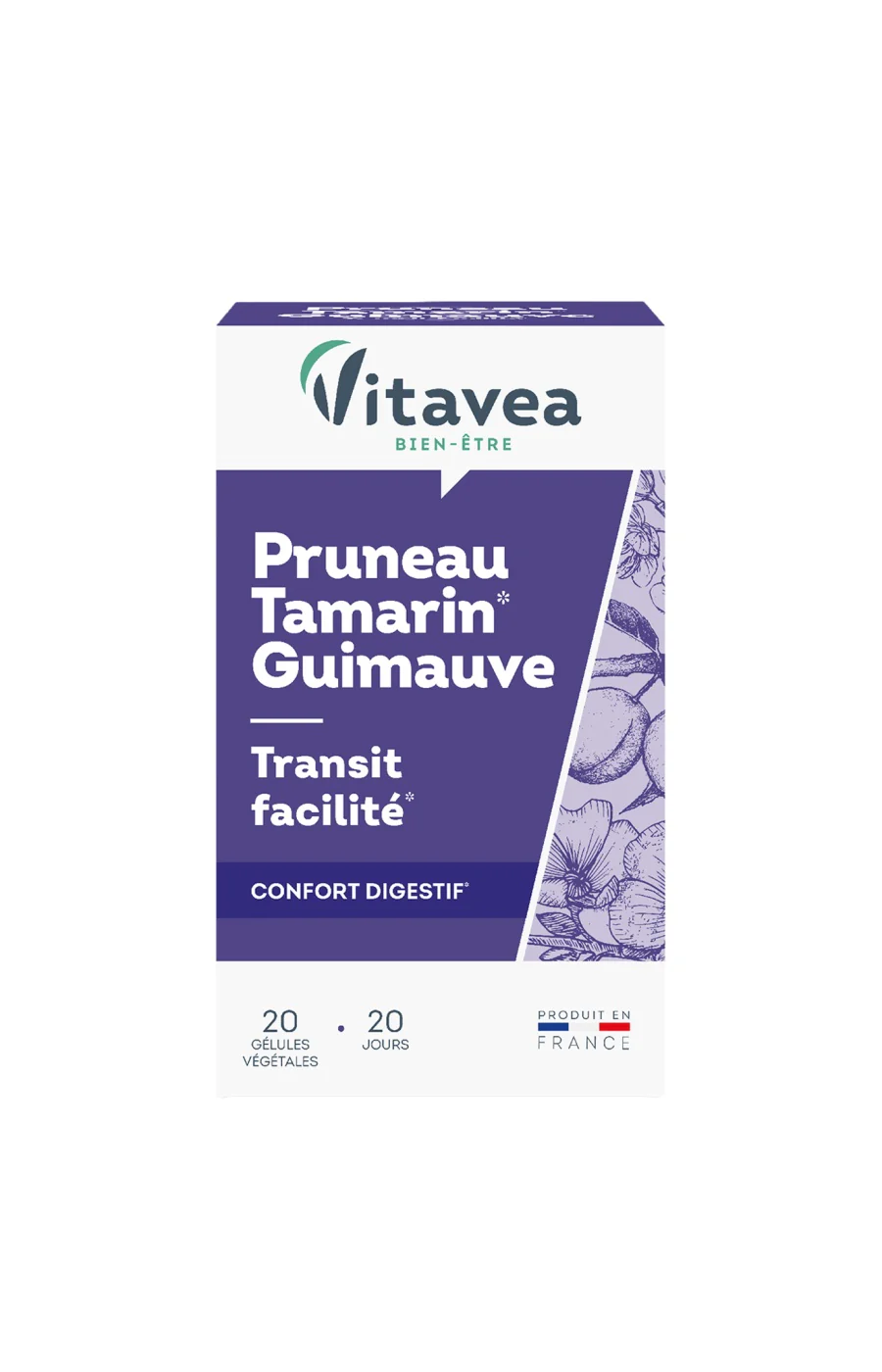 Cure confort transit - Pruneau, tamarin & guimauve - 2 mois