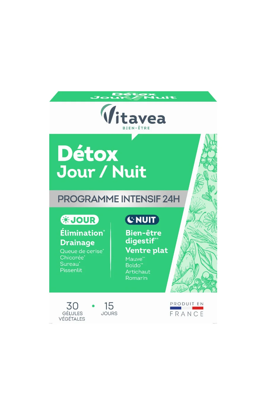 Cure détox - Jour & nuit - 45 jours