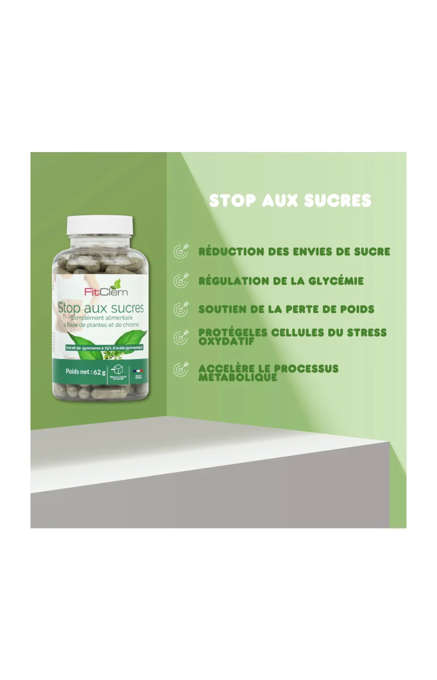 Cure stop aux sucres - Chrome - 3 mois - Image 4