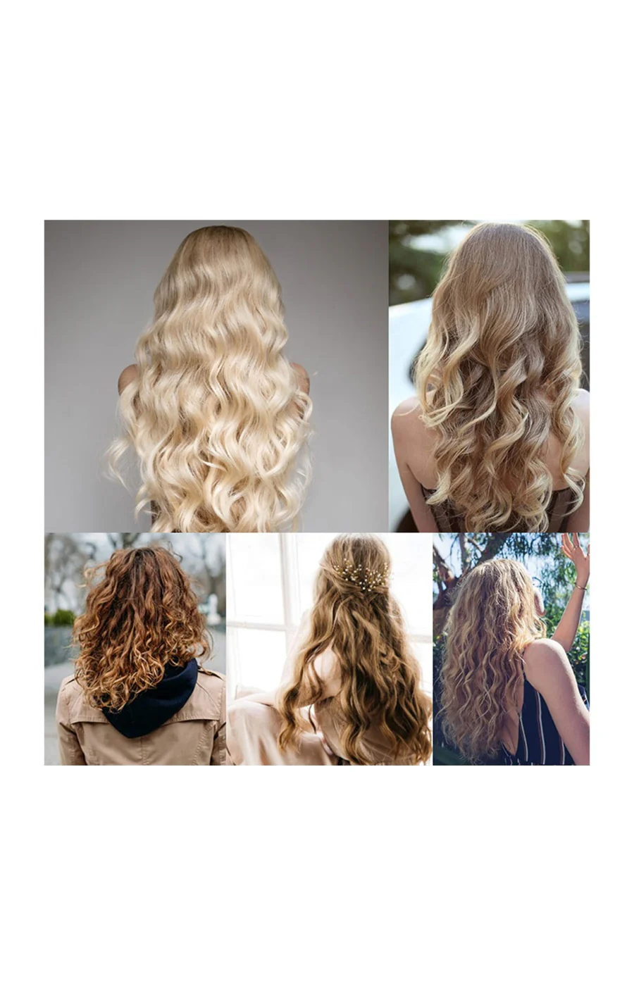 Lisseur "wavy" à 5 tubes - Blanc - Image 5
