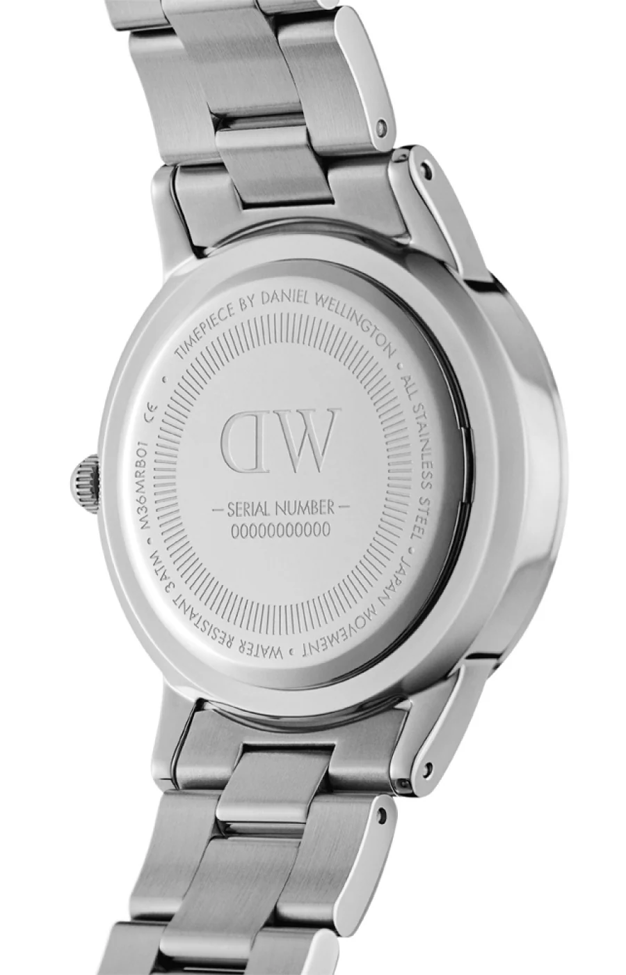 Montre à quartz - Acier inoxydable argenté - Homme - Image 3