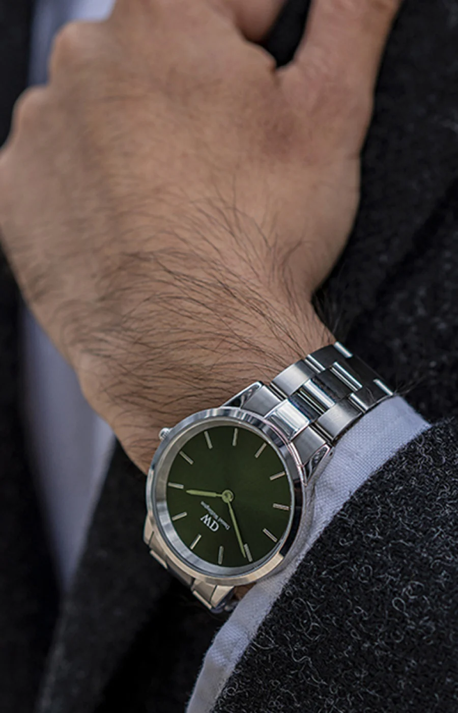 Montre à quartz - Acier inoxydable - Homme - Image 3