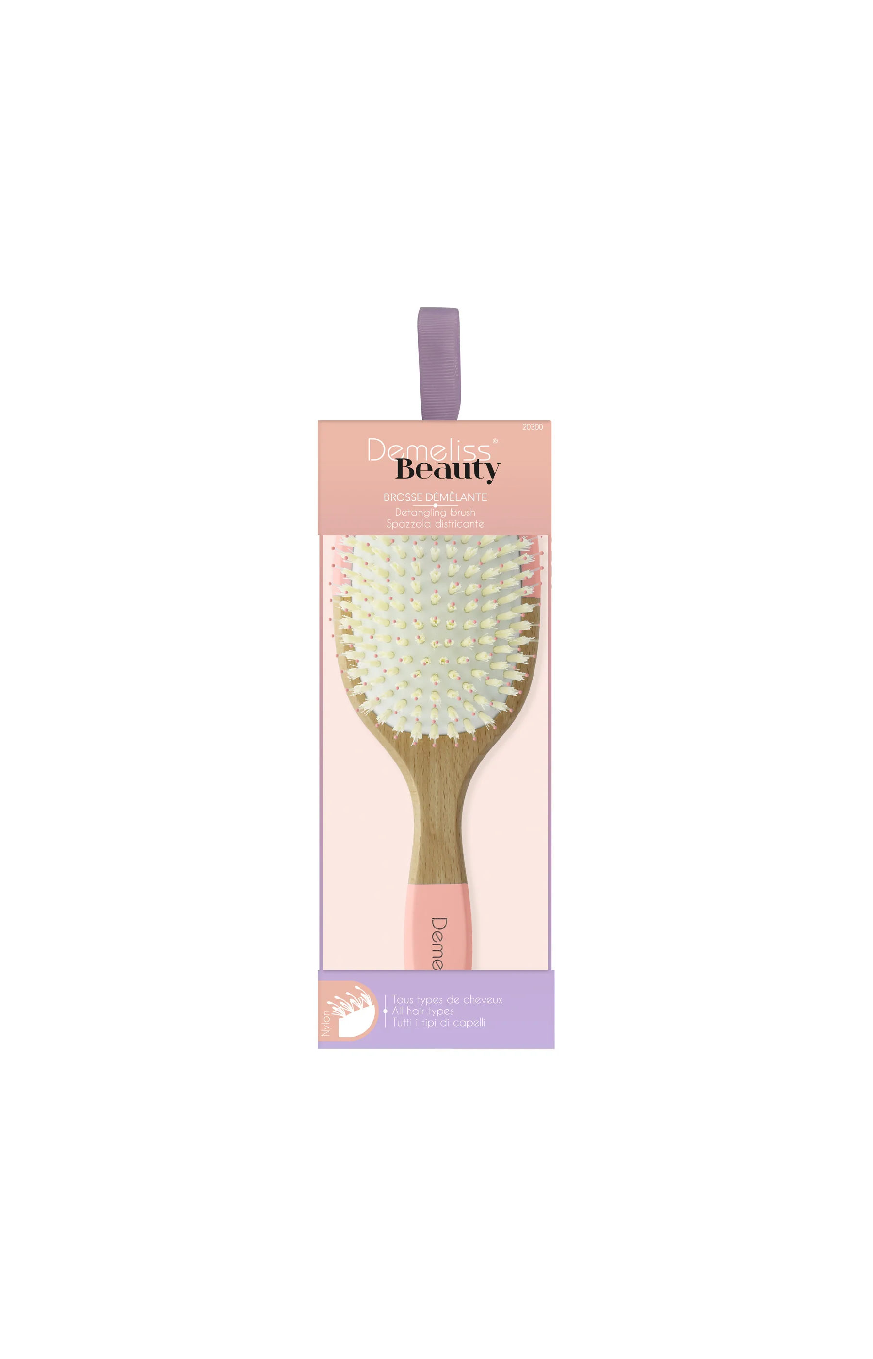 Brosse démêlante - Bois - Image 3