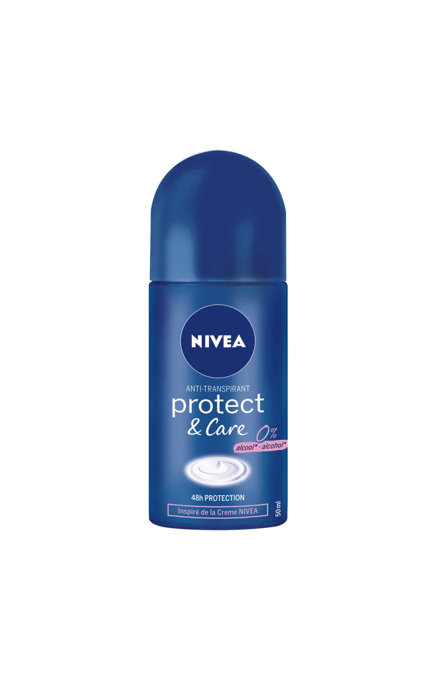 Déodorant bille anti-transpirant 48h - Protect & Care - 2x50 ml