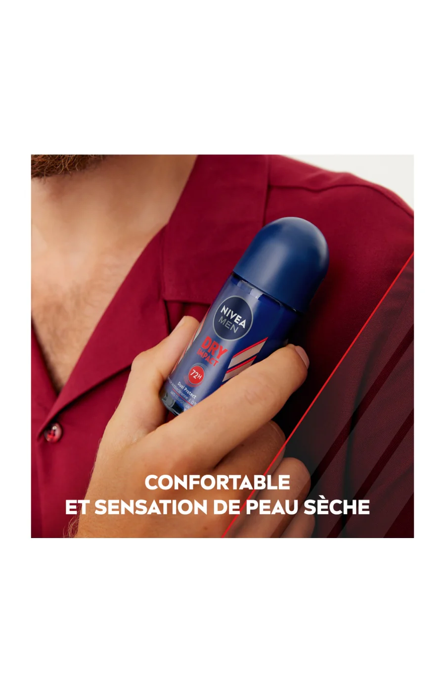 Déodorant bille anti-transpirant 72 h - Homme - 50 ml - Image 3