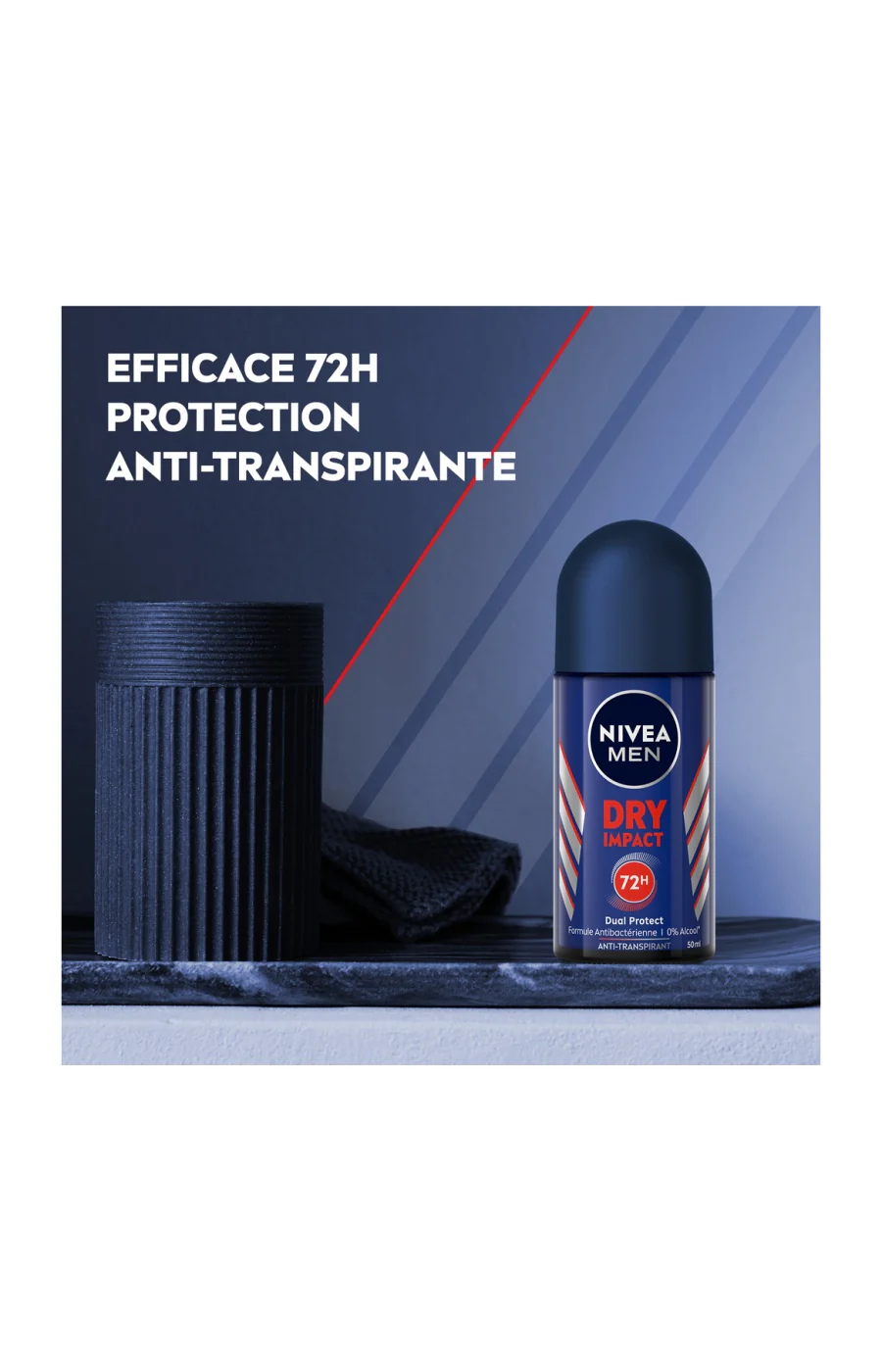 Déodorant bille anti-transpirant 72 h - Homme - 50 ml - Image 5