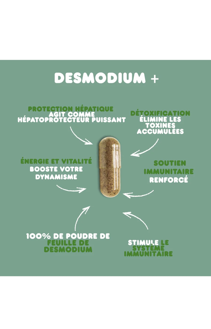 Cure detox du foie - Desmodium + - 20 jours - Image 3