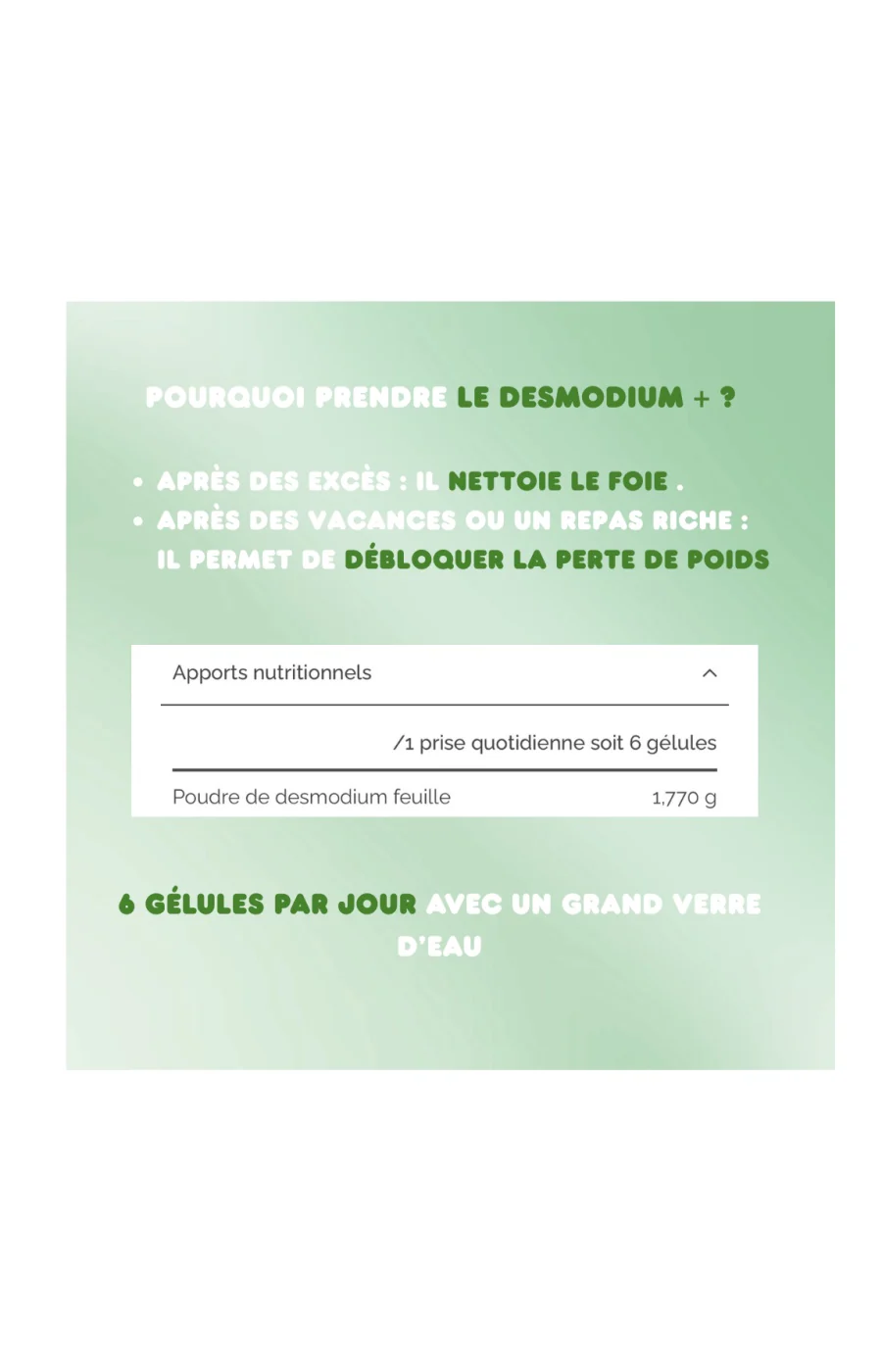 Cure detox du foie - Desmodium + - 20 jours - Image 5