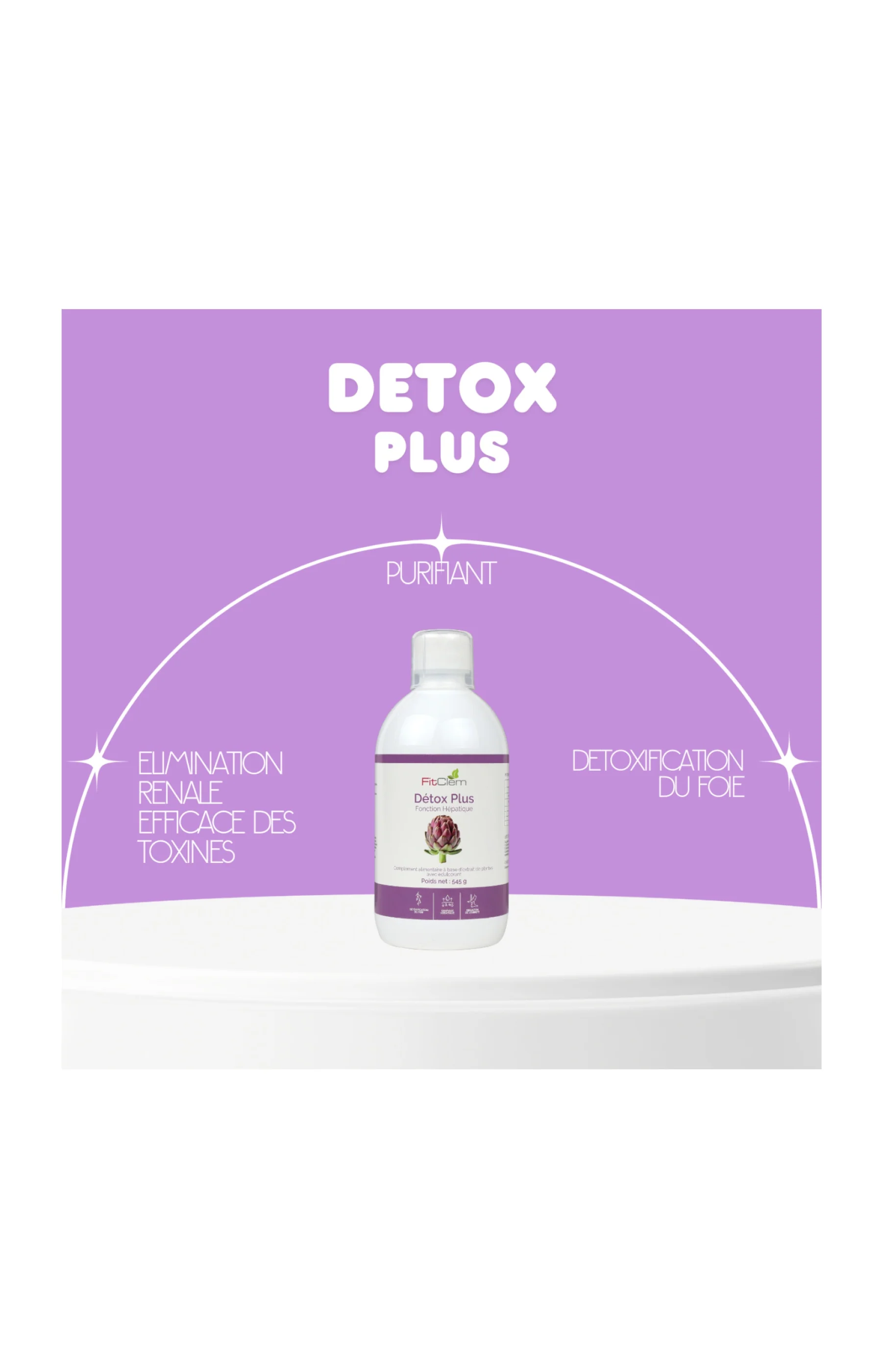 Sirop détox Plus - Pissenlit & artichaud - 20 jours - Image 2
