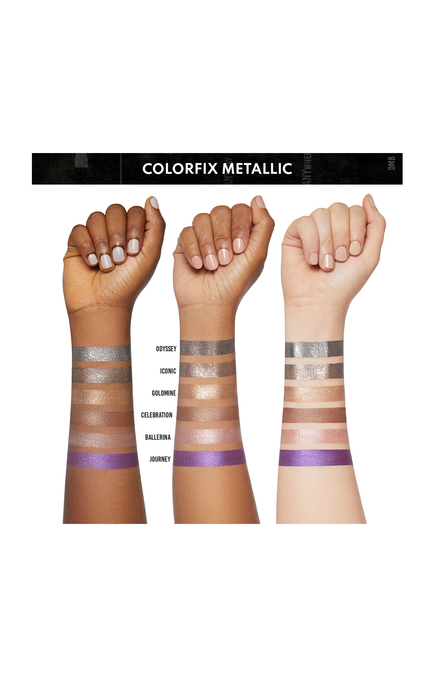 Crème pigmentée métallisée - Colorfix Liquid Metallics - Image 10