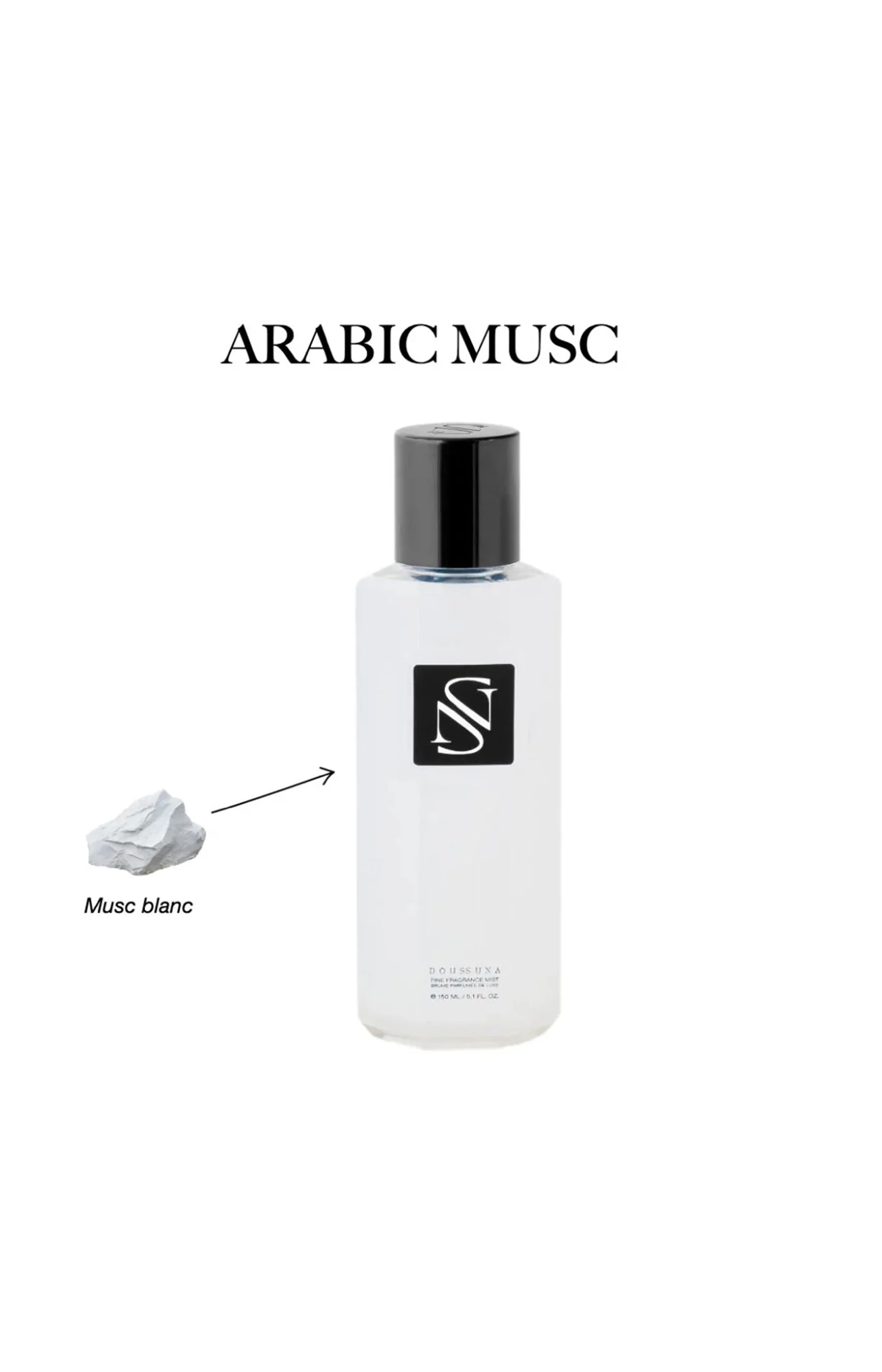 Brume parfumée - Arabic Musc - Fleur blanche & musc - Image 3