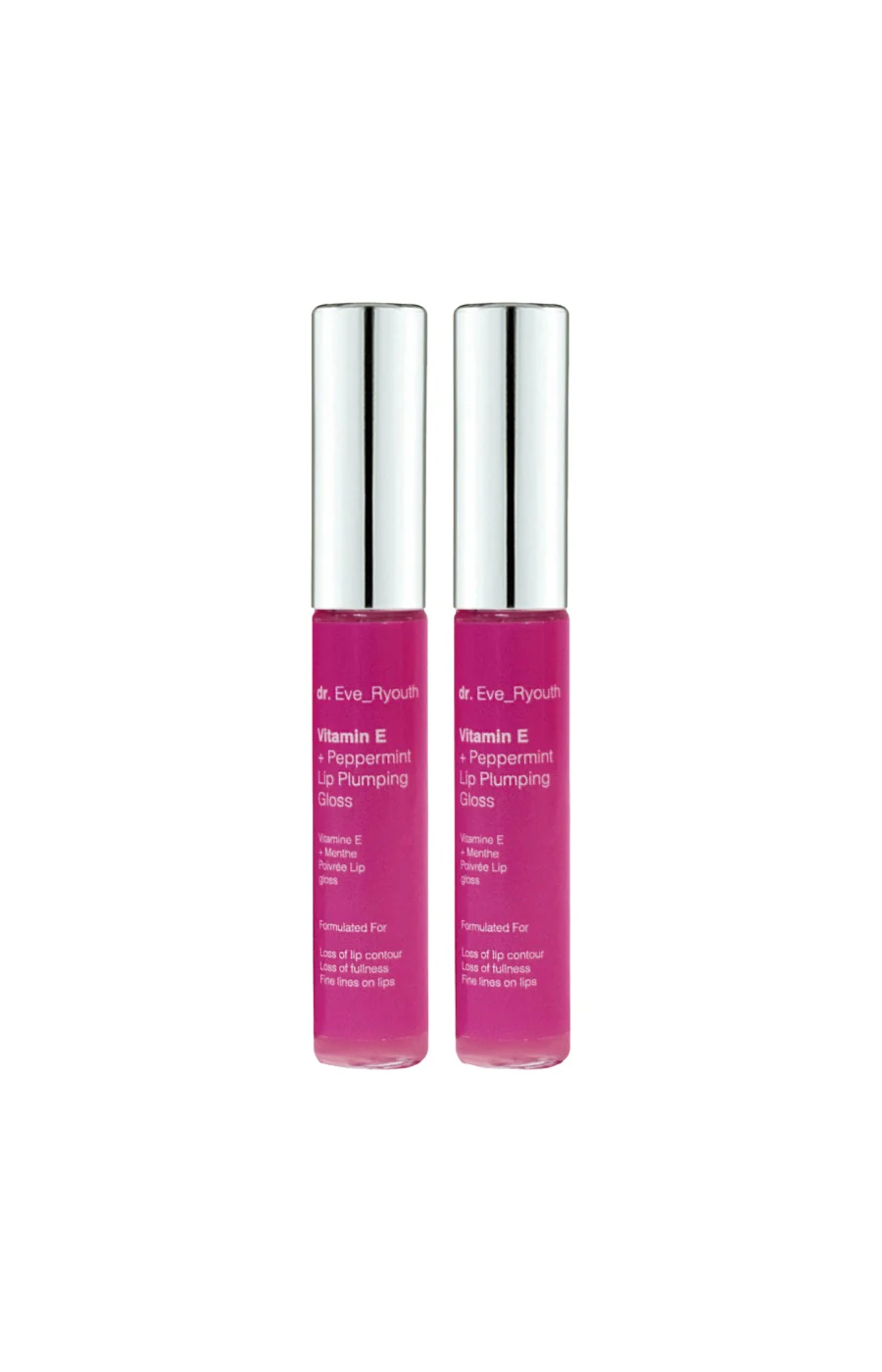 Gloss repulpants - Menthe poivrée - 2 x 8 ml