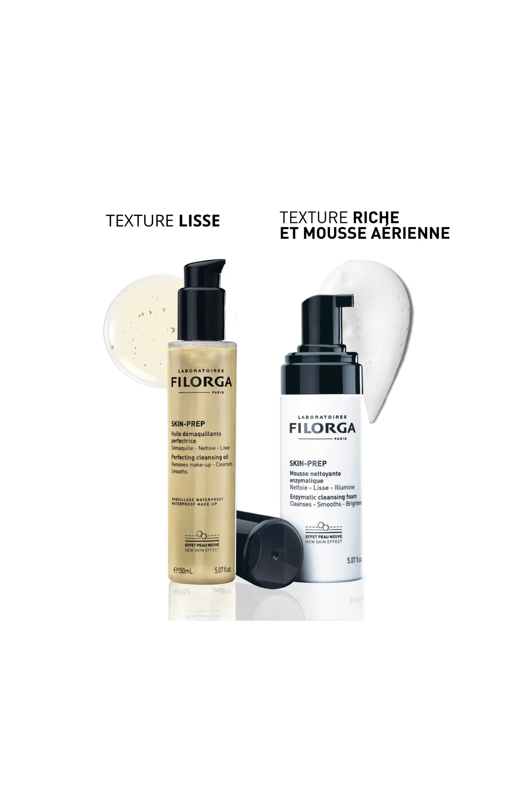 Huile démaquillante & mousse nettoyante - Skin Prep - 2 produits - Image 2