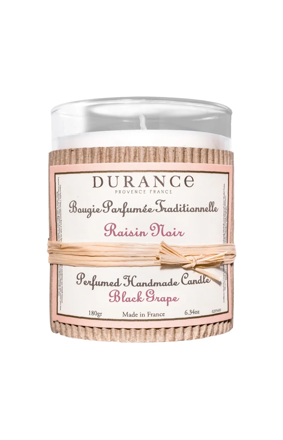 Bougie parfumée - Raisin noir - 180 g
