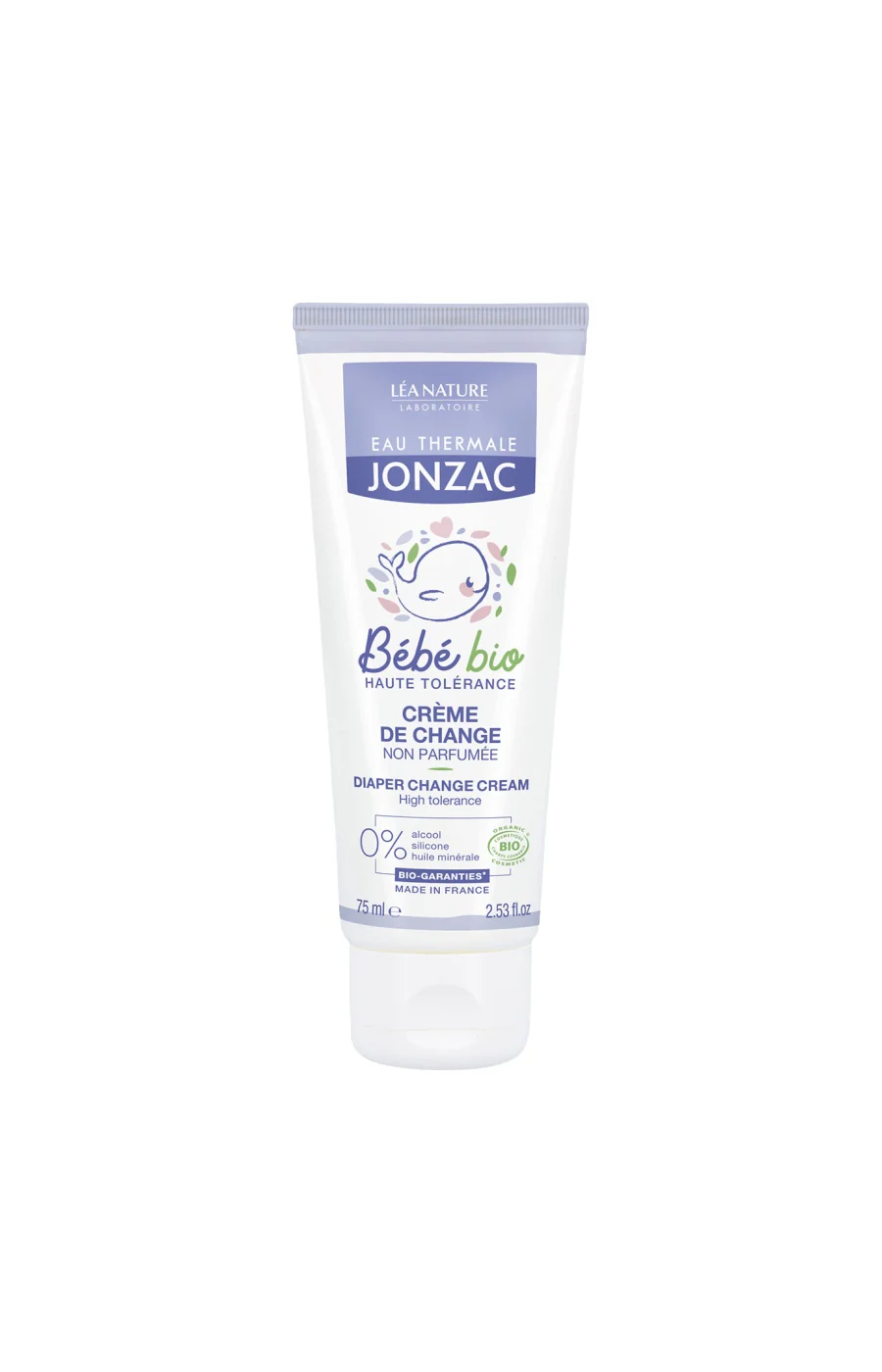 Crème de change bio - Siège - Bébé - 75 ml