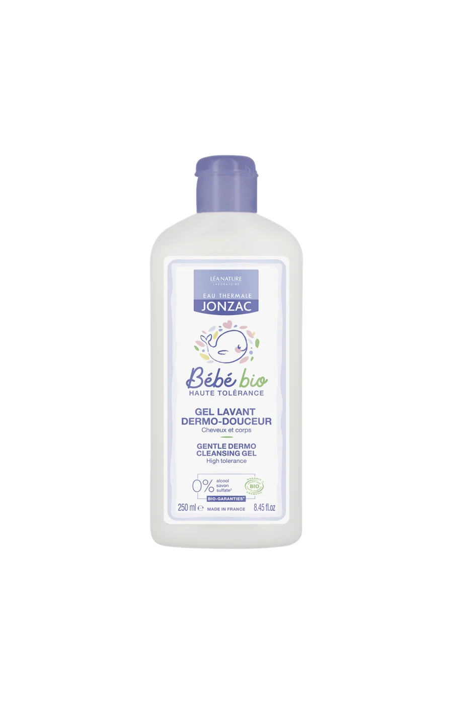 Gel lavant dermo-douceur bio - Visage - Bébé - 250 ml