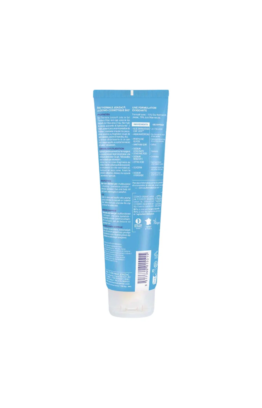 Gel thermal aloe vera bio - Peaux déshydratées et fragilisées - Corps - 150 ml - Image 2