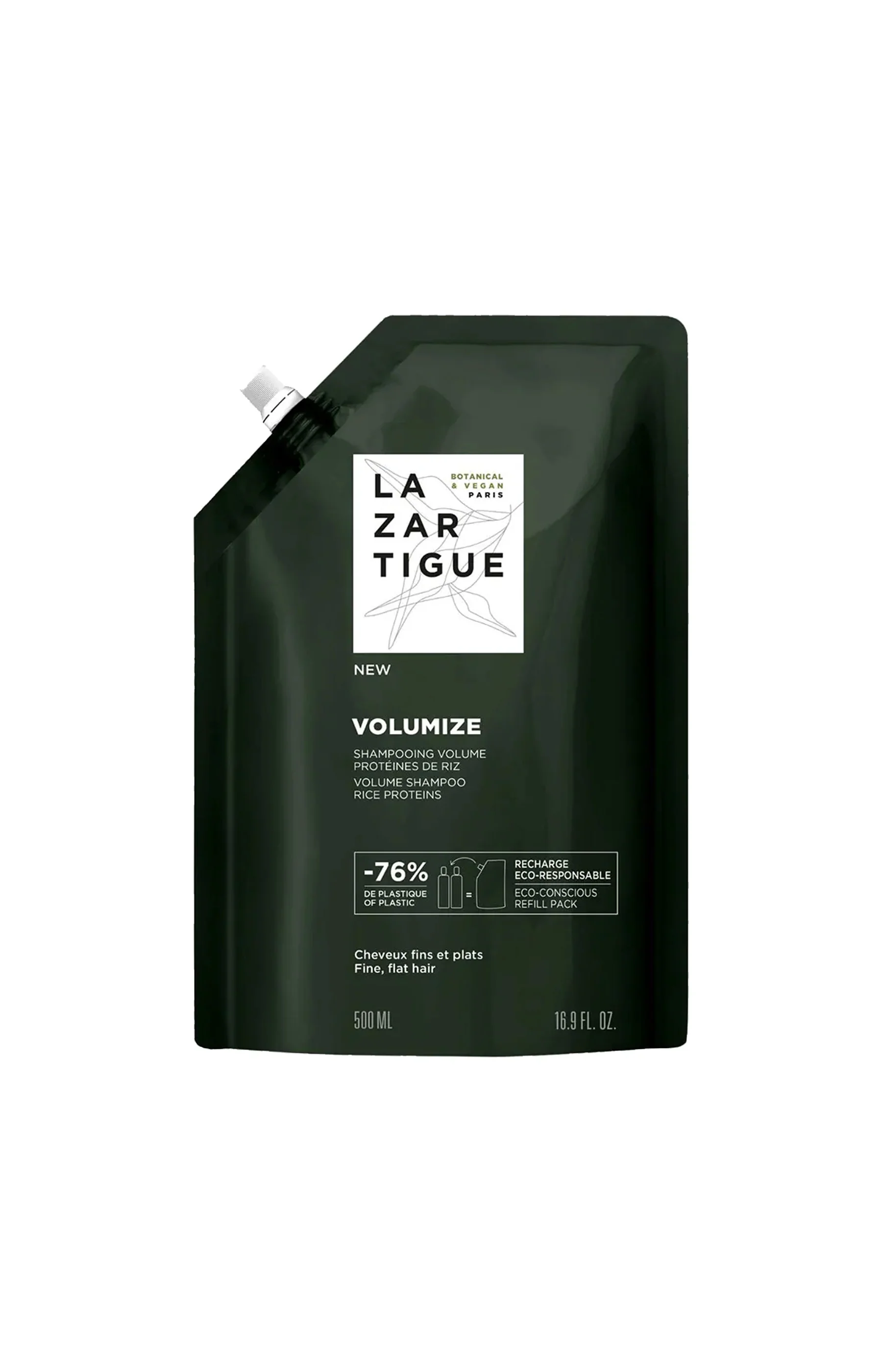 Recharge shampoing volumisant - Cheveux fins & plats - 500 ml