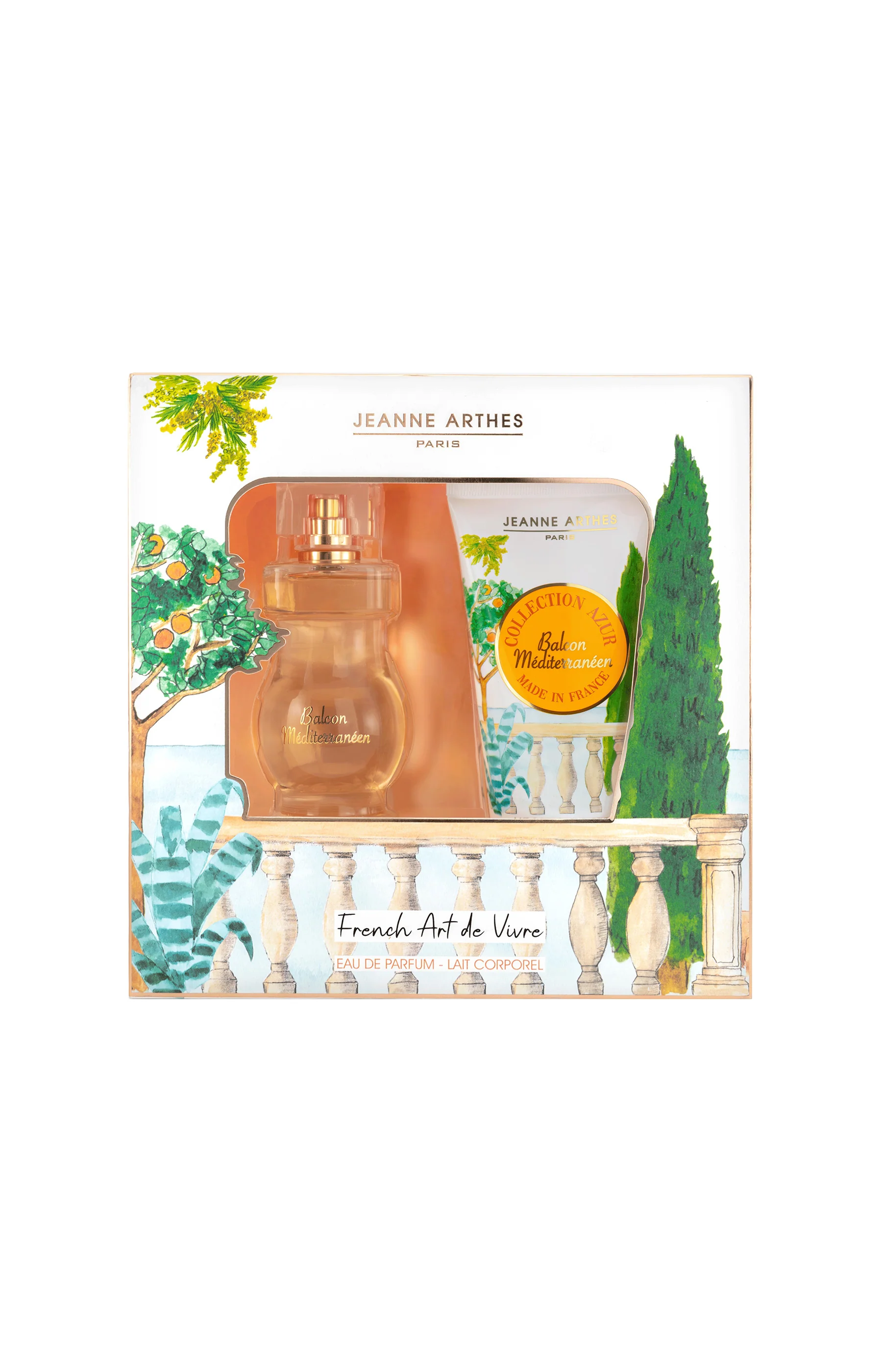 Coffret Balcon Méditerraneen - Eau de parfum & Lait corps