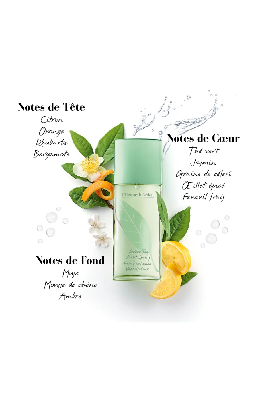 Brume parfumée Green Tea - Thé vert & rhubarbe - Image 4
