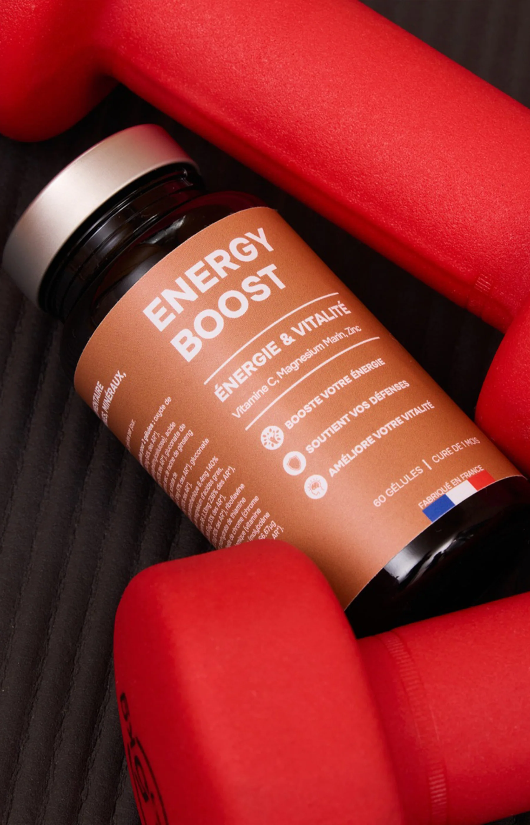 Cure vitalité - Energy Boost - Vitamine C & magnésium - 1 mois - Image 3