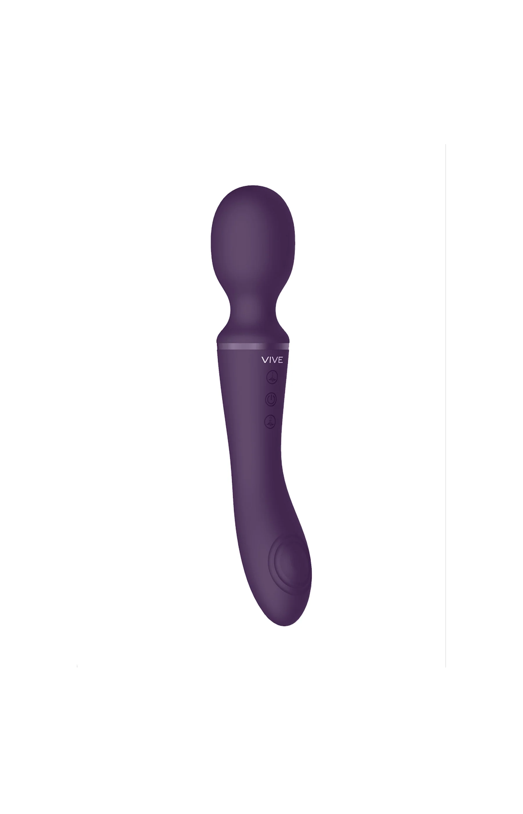 Vibromasseur double embouts - Enora - 10 modes - Violet - Image 2