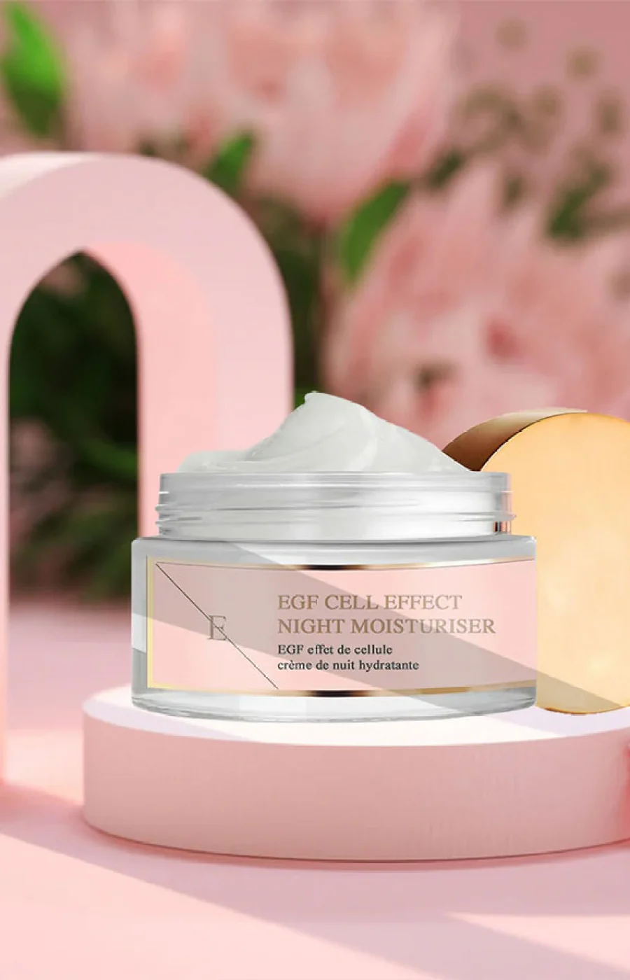 Crème de nuit hydratante - Cell Effect - Acide hyaluronique - Visage - Image 3