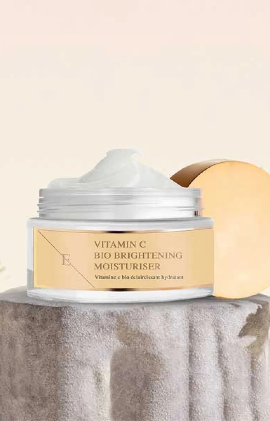 Crème hydratante - Acide hyaluronique & vitamine C - Visage - Image 2
