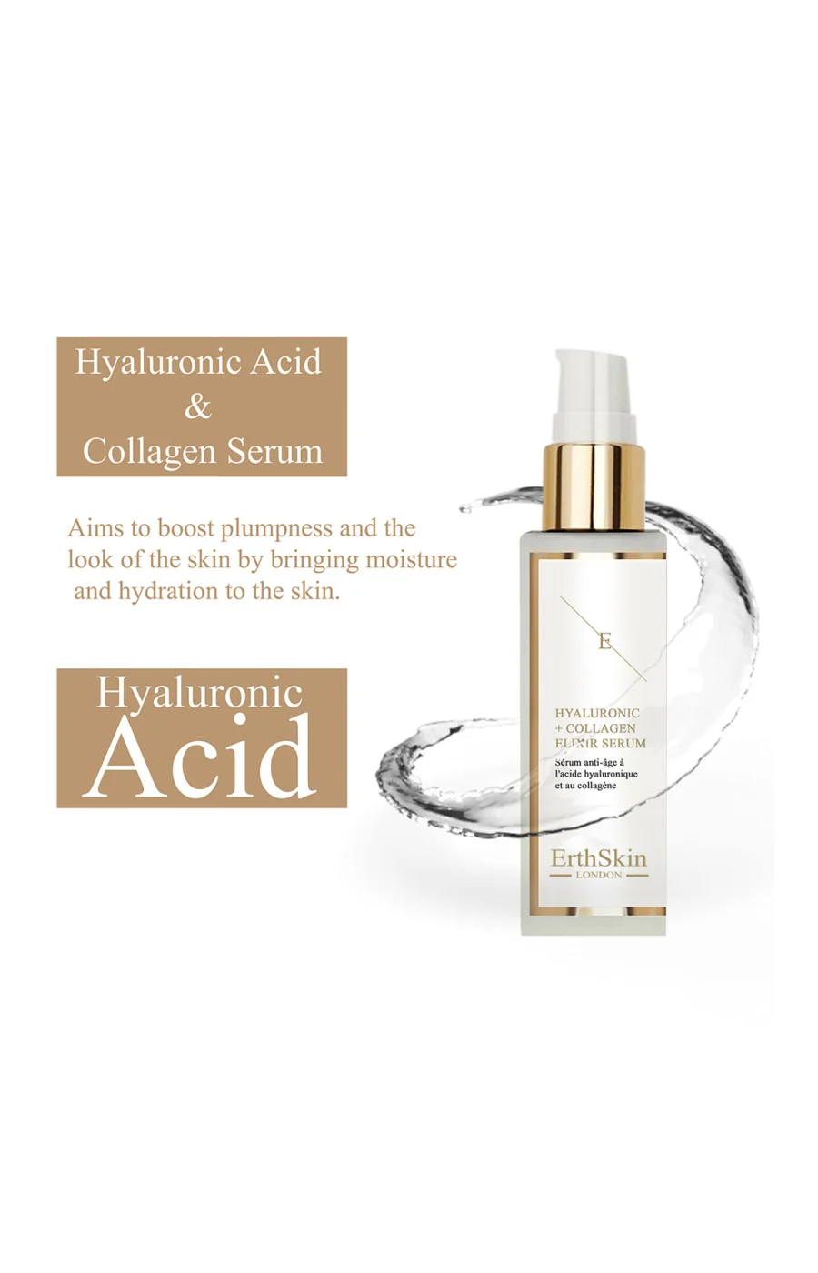 Sérum anti-âge - Acide hyaluronique & collagène - Peaux matures - Image 3