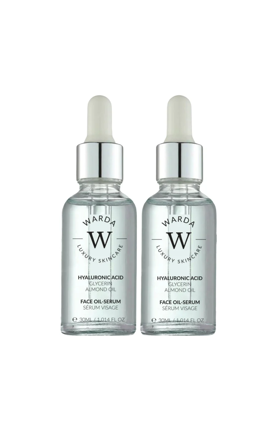 Sérums repulpants - Acide hyaluronique - Visage - 2 x 30 ml