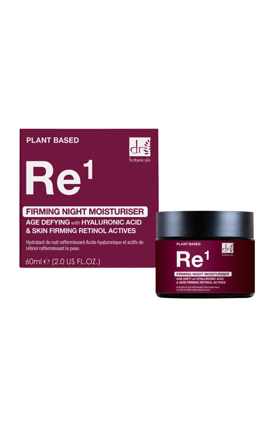 Crème de nuit raffermissante - Acide hyaluronique & rétinol - 60 ml