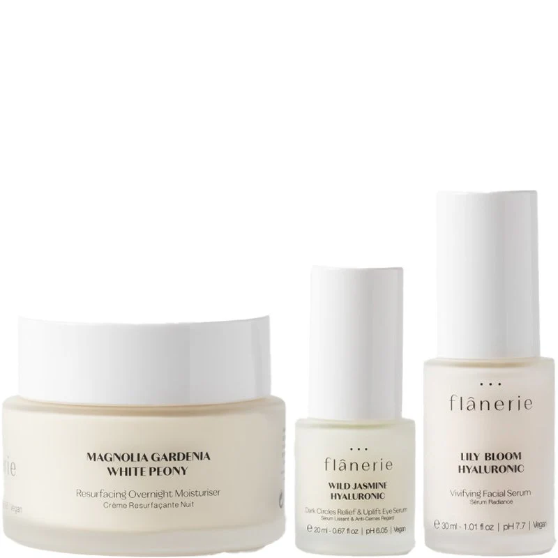 Coffret routine régénérante - Acide hyaluronique - Visage & yeux - Nuit - 3 produits - Image 3