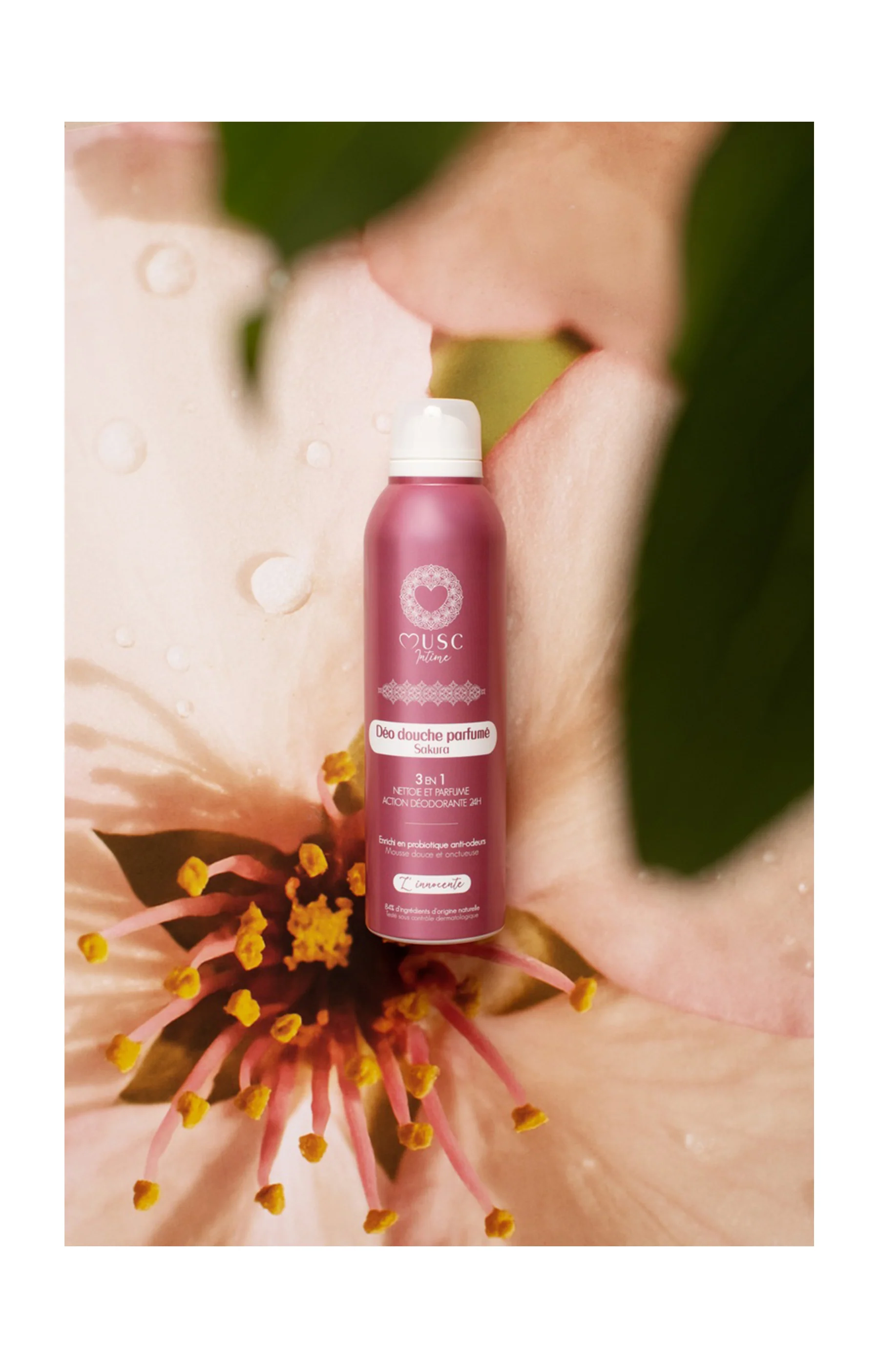 Mousse de douche - L’Innocente - Fleur de Sakura - 200 ml - Image 3